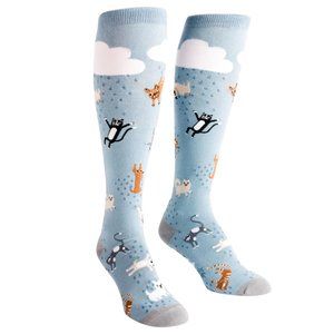 Sock it to me raining cats & dogs